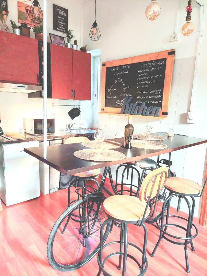 Trastevere In Bike - Con Wi-Fi E Ac روما المظهر الخارجي الصورة